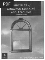 brown h.d.principles of language learning and teaching